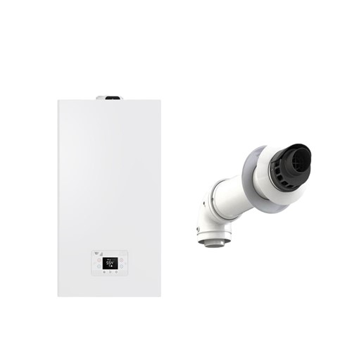 VOKERA EASI COMBI 25 & HORIZONTAL FLUE
