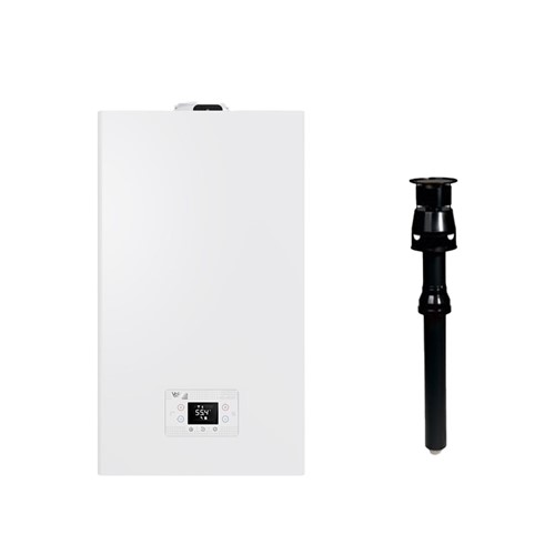 VOKERA EASI COMBI 29 & VERTICAL FLUE