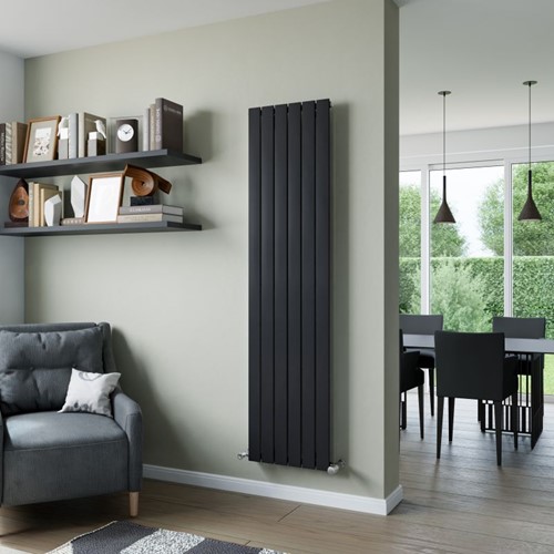 MARS SINGLE VERTICAL 1800H X 595W BLACK