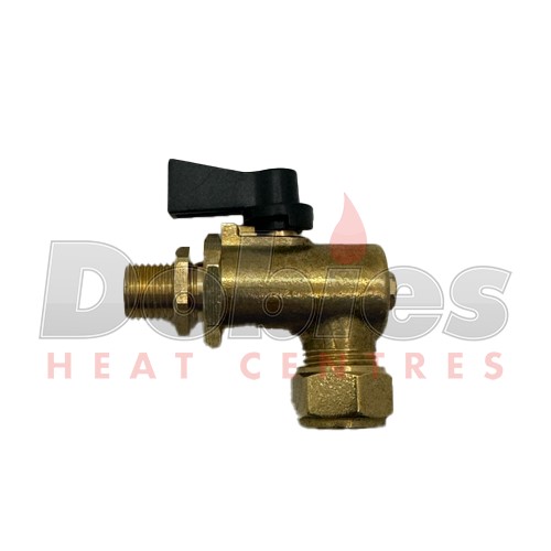 OIL ISOLATION VALVE ANGLE 10MM X 1/4