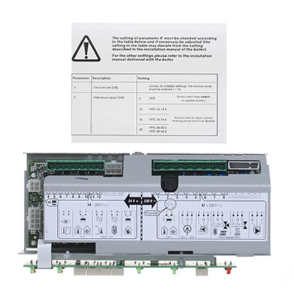 H 074637 PCB Boiler Controller pcb Intergas 