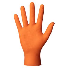 IDEALL GRIP+ ORANGE X/LARGE GLOVES PK50